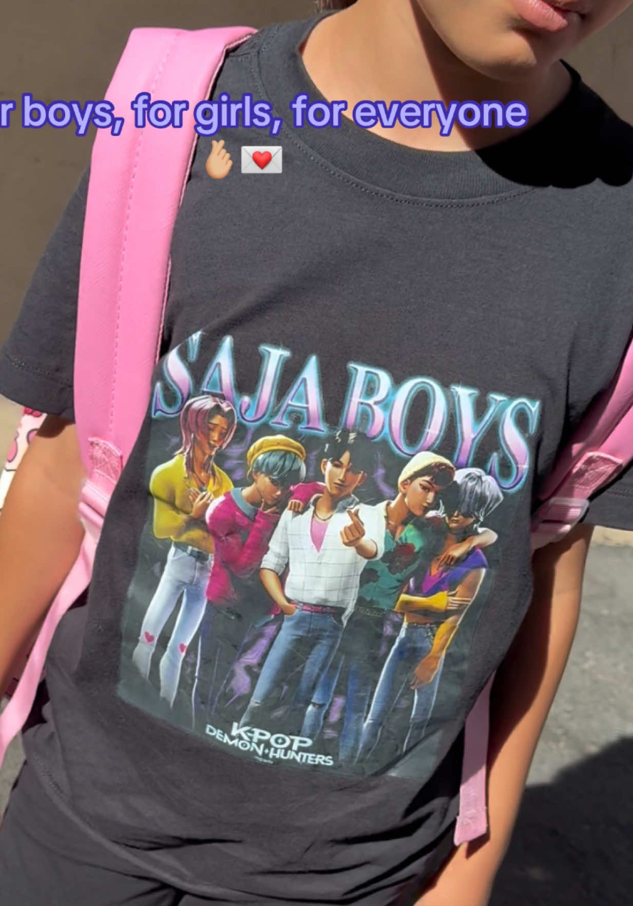 Your children’s new favorite K-pop shirt just dropped💌🫰🏻it’s Free shipping and 50%off🔥🔥🔥🔥🔥 #kpopdemonhunters#kpopdemonhuntersmerch#sajaboys#sajaboystshirt#kpopdemonhunter