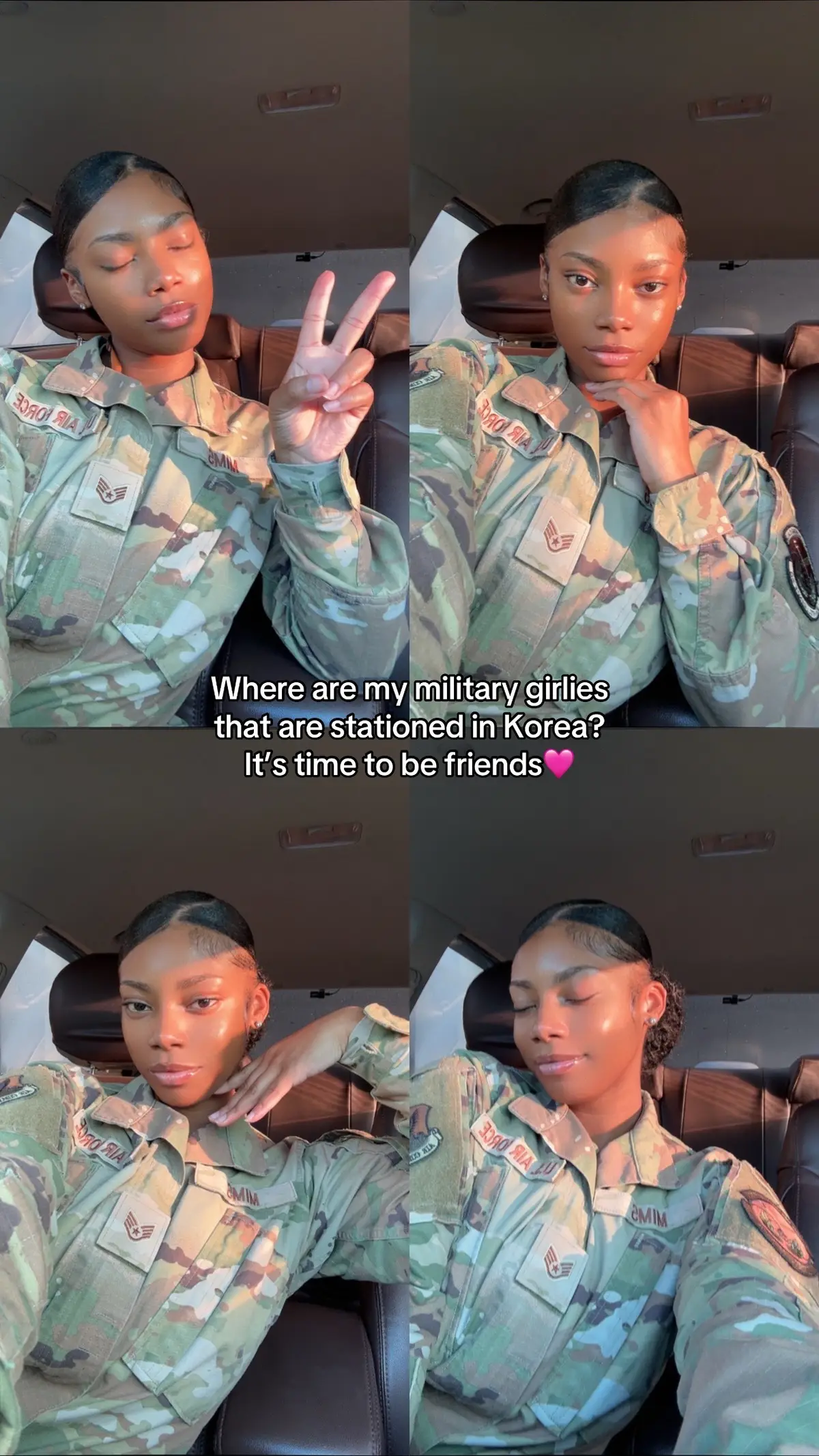 I need girl friends 🥹!!! #fyp #military #friends #xyzbca #girlssupportgirls 