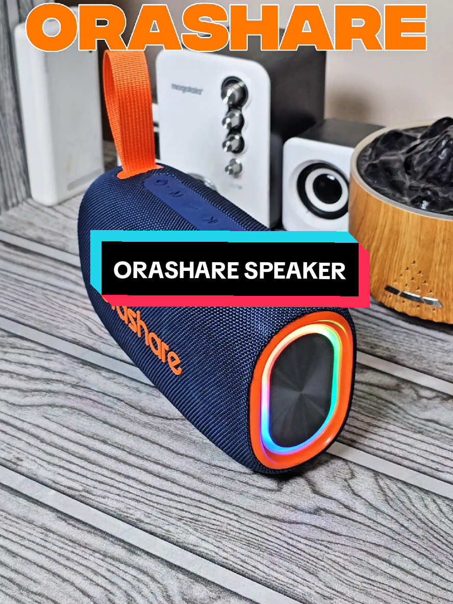 Orashare BS08 Plus Wireless Bluetooth Speaker 20W Big Bass Supports TWS Connection #wirelessspeaker #bluetoothspeaker #portablebluetoothspeaker #portablespeaker #fyp 