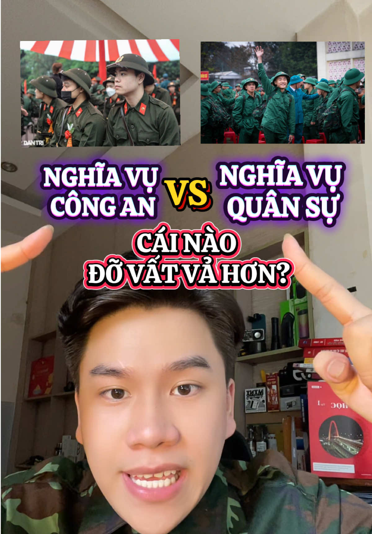 Nên đi Nghĩa Vụ Công An hay đi Nghĩa Vụ Quân Sự cái nào đỡ Vất vả hơn? #nhapngu #nhapngu2026 #nvqs #nghiavuquansu #viral 