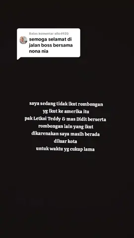Membalas @ello4920  terima kasih atas doanya 🙏🏻😇🤲🏻 #letkolteddyindrawijaya #seskab #presiden #prabowo 