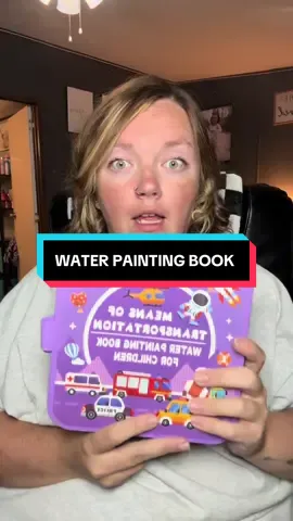 #toddlersoftiktok #waterpaintingbook #waterart #magicwaterbook 