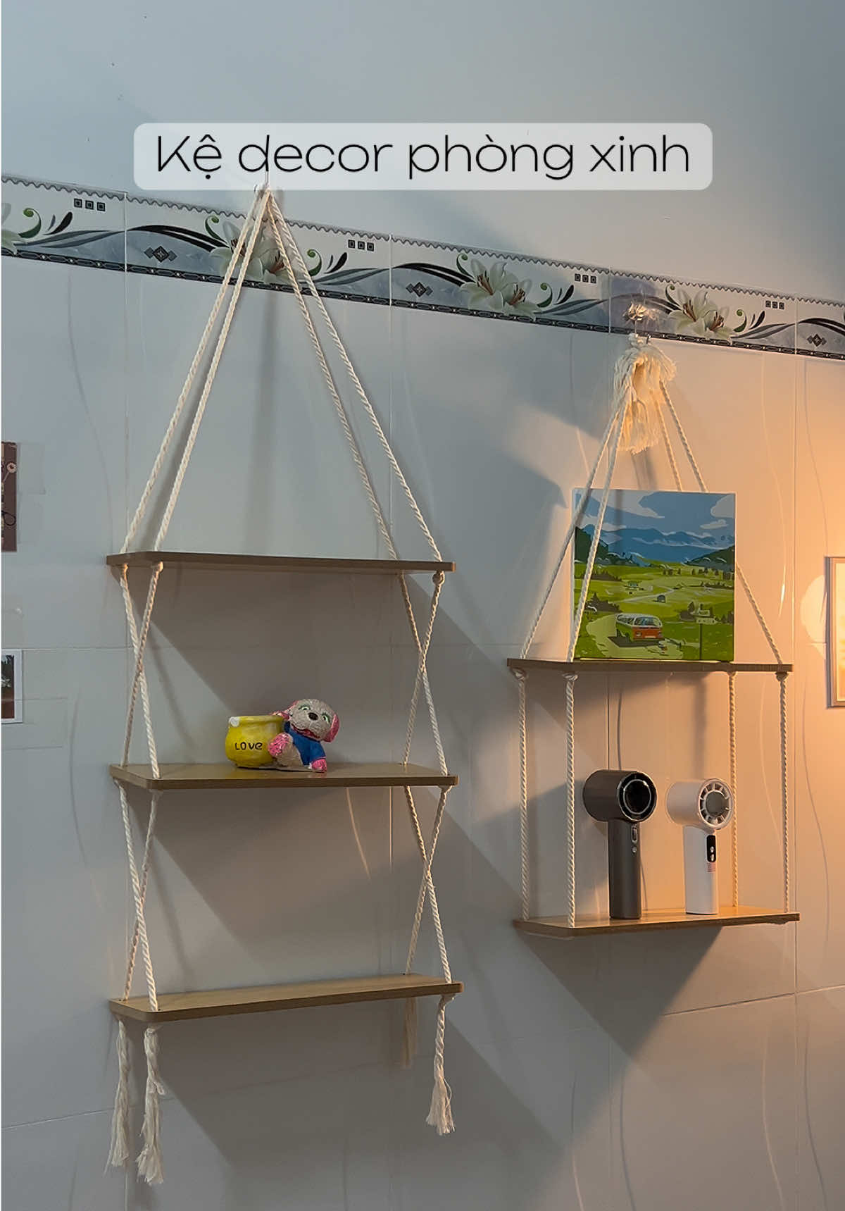 /534/ Kệ decor phòng xinh ✨ #kedecor #ke #kegoctuong #ketienloi #xuhuong 