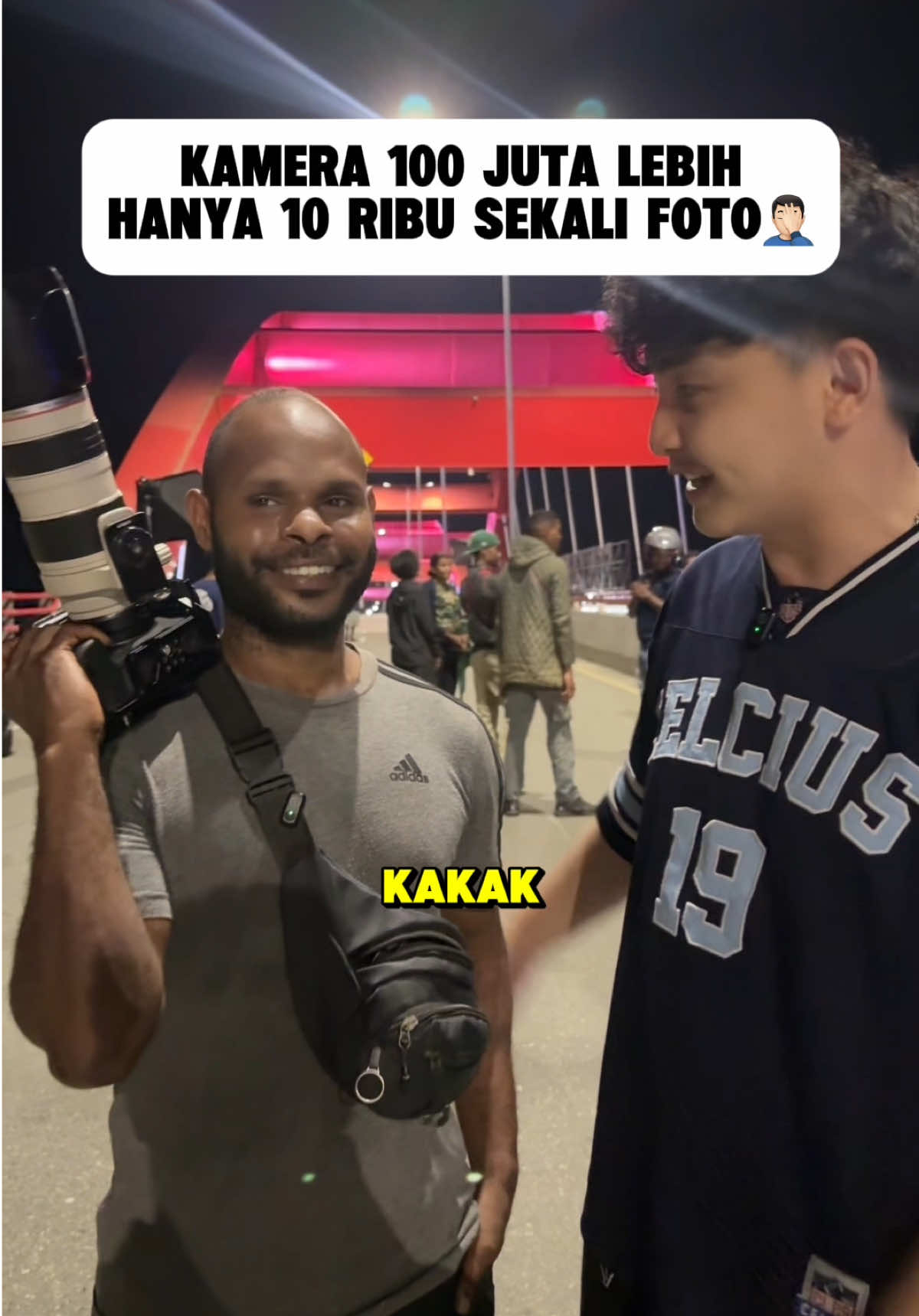 Kamera 100 Juta lebih punya kakak Papua #jayapura #papua