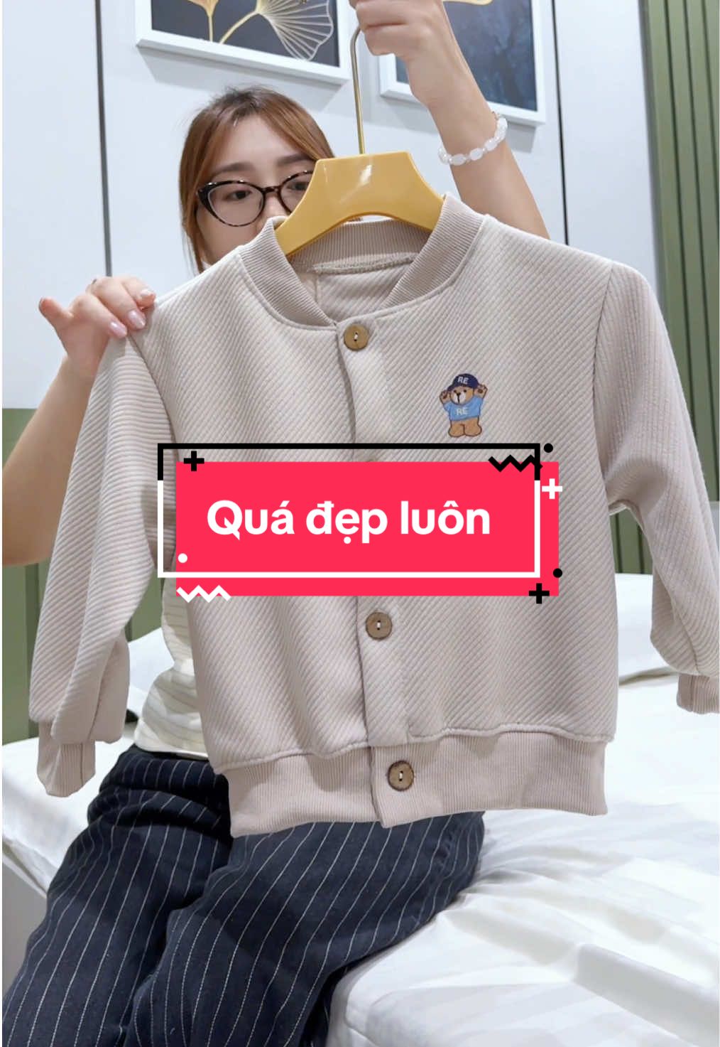 Quá đẹp luôn #aokhoac #aokhoacchobe #bomber #xuhuong #tiktokshop 