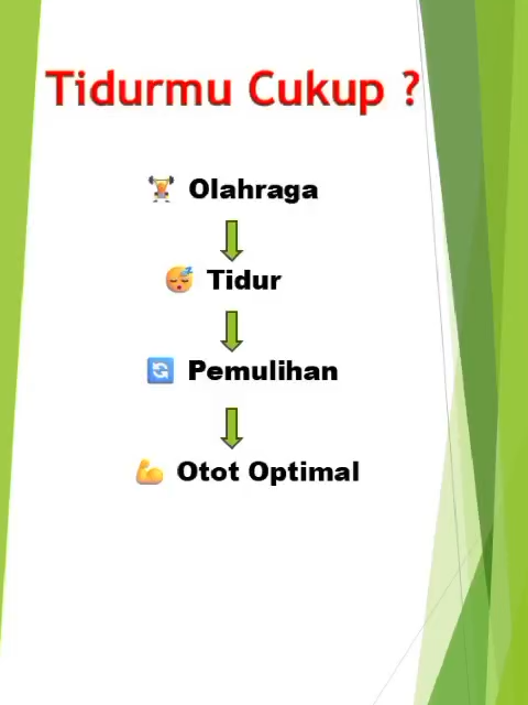 Yuk jaga pola tidur untuk pemulihan Kesehatan Otot dan performa olahraga yang lebih baik! #TidurCukup #PemulihanOtot #KesehatanOtot #IstirahatItuPenting