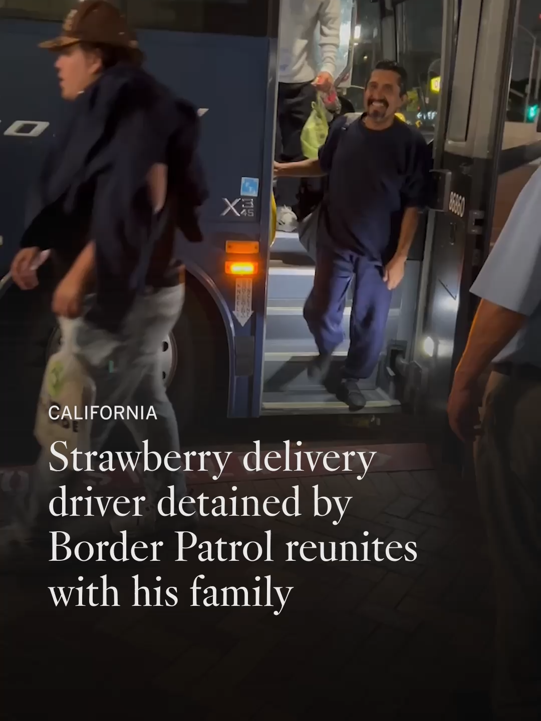 A strawberry delivery driver was arrested by Border Patrol near Gov. Newsom’s Little Tokyo news conference, becoming “collateral damage.” Angel Minguela Palacios endured six weeks of harsh detention conditions, watching fellow detainees give up and self-deport. Over more than a month in detention, the 48-year-old father prayed he’d get back to his family. Read more at the link in bio.  If you’re enjoying our work here on TikTok, the best way to support us is by subscribing at  latimes.com