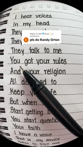 Replying to @Mil💎dred💫 I Hear Voices In My Head , Randy Orton Theme Song - Voices #randyorton #voices #WWE #wrestling #rko 