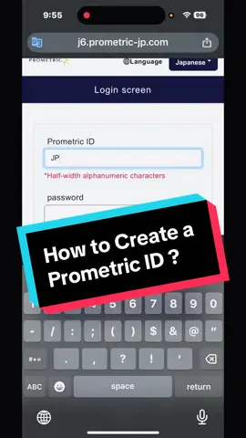 This is how you can creat the Prometric ID.....  नयाँ परीक्षा दिन चाहनुहुने साथीहरूको लागि September 22(असोज ६) गते सोमबार घटस्थापनाको दिन दिउँसो 12:45 मा खुल्न गइरहेको हुँदा JFT तथा Skill  Exam को Online Form भर्नुपरेमा हामीलाई सम्पर्क गर्नुहोला ।📍 Visit us: Bouddha, Kathmandu | Shantinagar, Kathmandu 📞 Call now: 9765812926  🌐 www.diligentedu.com 📧 edudiligent2023@gmail.com 📲 Follow us on Facebook & Instagram @diligentedu @Jordan  #jft #jftexam #jftform #ssw #creatorsearchinsights 