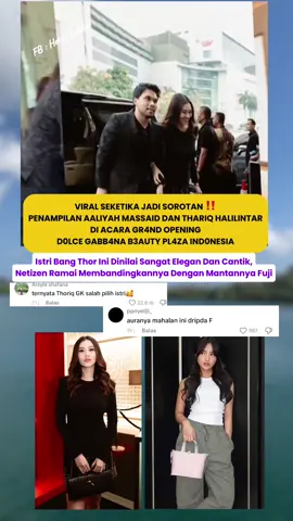 Keduanya Cantik Punya Kelebihan Masing-Masing 🥰☺️ #Aaliyah #thariqhalilintar #fuji #reelsfypシ #fypreels  