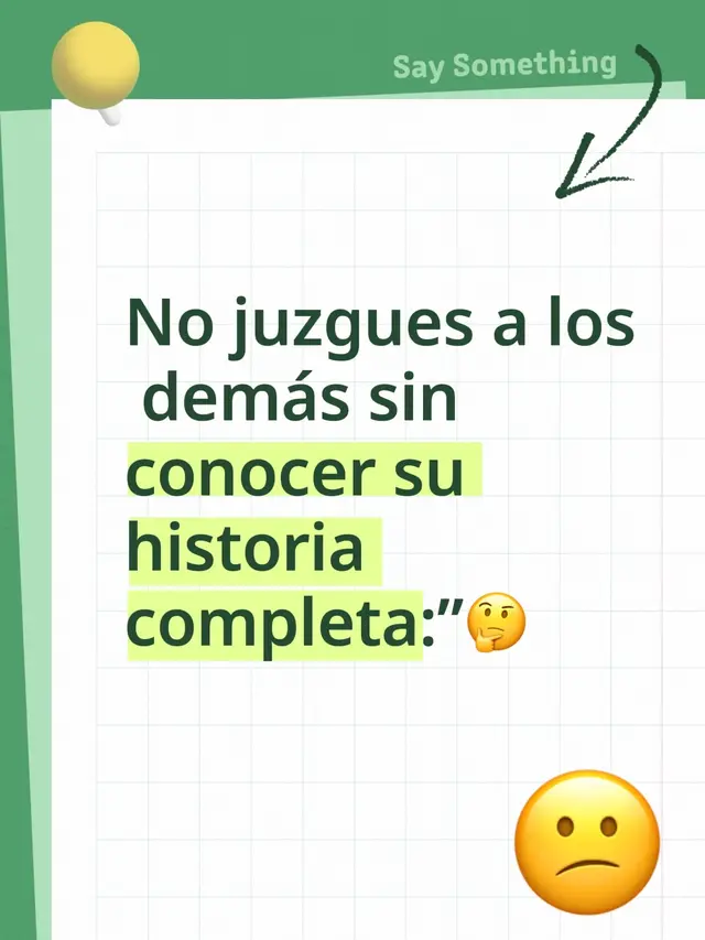 Aveces criticamos y juzgamos sin saber por lo que enrealidad esta pasando la persona mejor calladita se ve uno mas bonita🙏🏼