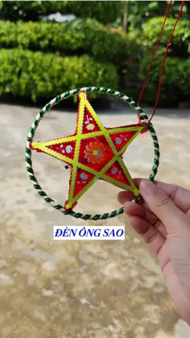Đèn ông sao giấy kiếng cho bé #xuhuong #trungthu #dentrungthu #nguyenthucnghi #reviewsanpham 