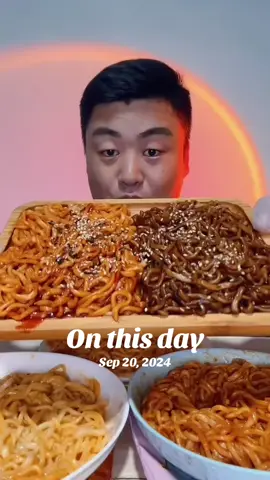 #onthisday Chinese Food Time! Mukbang Video #mukbang #asmr #chinesefood #eatingsounds                