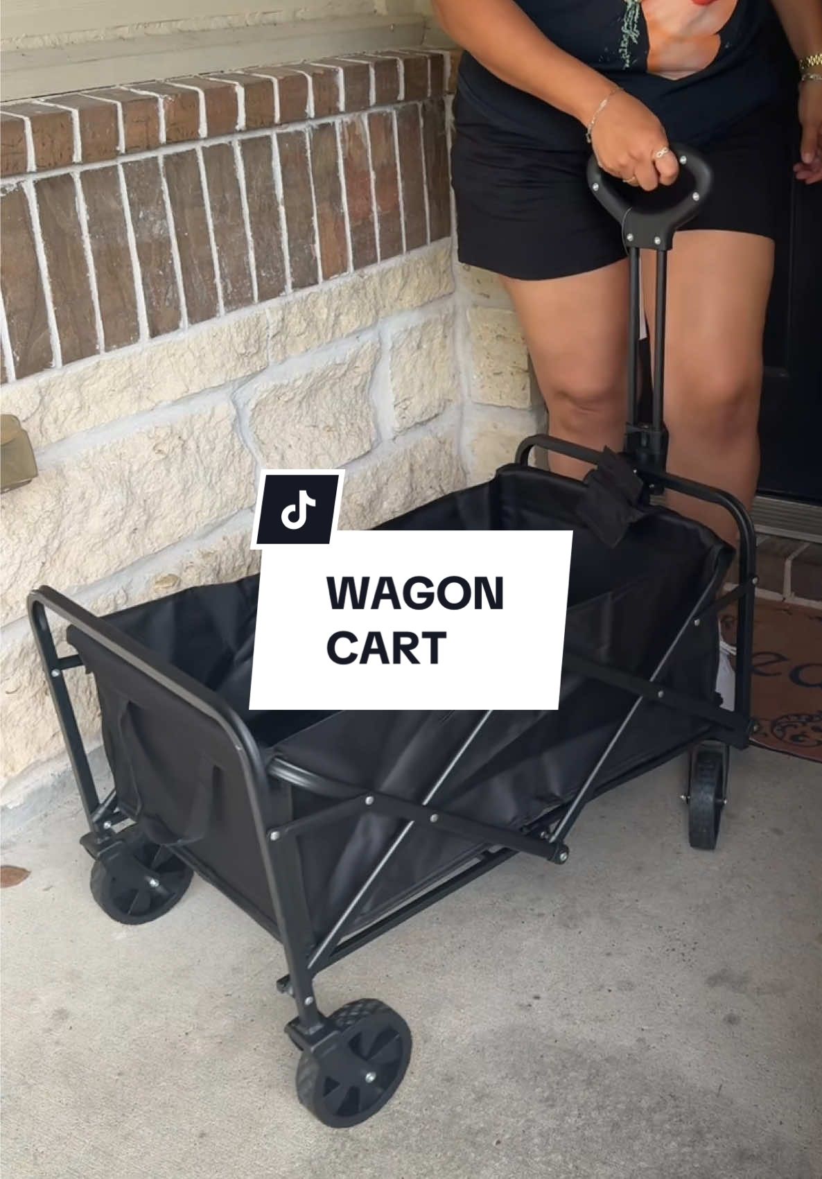 this heavy-duty wagon makes hauling everything stress-free and way easier! #wagoncart #tiktokshoprestock #tiktokshopfalldealsforyou #tiktokshopblackfriday #tiktokshopcybermonday 