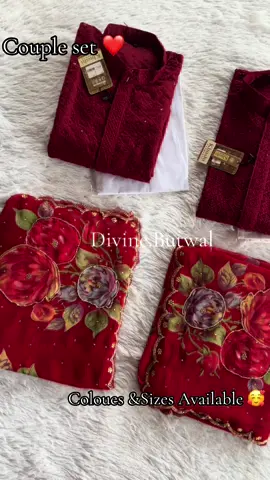 Order Yours 🥰 Delivery all over Nepal ❤️❤️❤️#deliveryallovernepal🇳🇵 #butwalonline #menskurtha #coupleset #tiktoknepal 