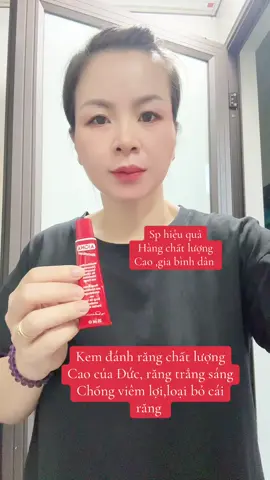 Kem đánh răng Ajona chất lượng cao của Đức, loại bỏ cao răng, chống viêm lợi, giúp răng trắng sáng #YenYen #kemdanhrang #xuhuong #vairal_video_tiktok 