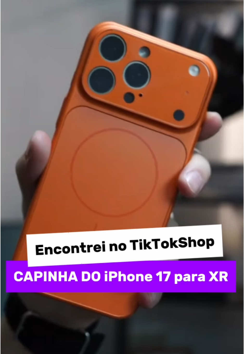 NÃO gaste dinheiro com IPhone novo!! Com essa capinha você da um upgrade no seu iPhone antigo e deixa de caa nova, basta clicar no carrinho laranja e adquirir o seu 👇🏽👇🏽👇🏽