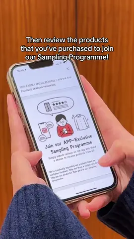 Yes, all you have to do is review for a chance to win free Uniqlo products! Here’s how: 1️⃣Download and log into the Uniqlo App 2️⃣Go to your purchase history 3️⃣Click “Write a Review” on product you’ve purchased. Find out more in our app or website. T&C apply. #UniqloApp #Sampling #UNIQLOMY #MYLifeWear #SimpleMadeBetter