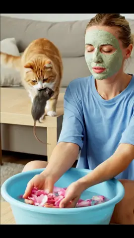 Special facial cute cat 🐱 #catlovers #fypシ゚viral🖤tiktok #fyp #cat #pets 