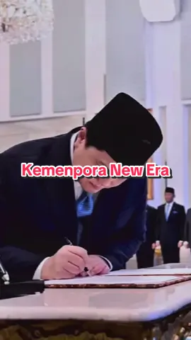 Menpora new era #capcutpioneer #tiktokpelitfyp #wargatiktok #fyp #erickthohir #kemenpora #menpora4you 