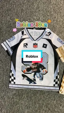 Kaos Jersey Roblox terbaru by DinoDay EstiShop dengan motif printing anti luntur dan anti lecek. Dengan harga 30k kamu dapet semua kelebihan itu ☺️✨ #roblox #jersey #fyp #newtrend #anakanak 