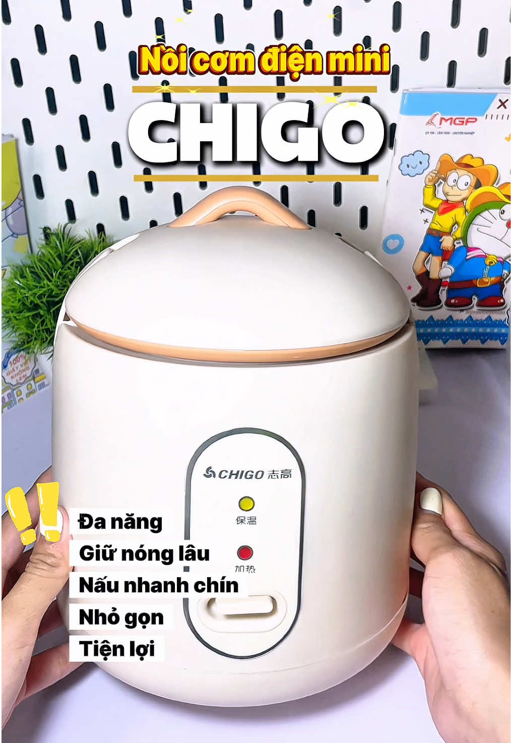 nồi cơm điện mini Chigo nhỏ gọn tiện lợi lắm ạ 💕 #giadung #thietbigiadung #thietbinhabep #noicomdien #noicomdienmini  @Bảo Anh Ơi!  @Bảo Anh Ơi!  @Bảo Anh Ơi! 