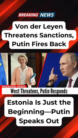 Estonia Airspace Clash: Putin’s Counter-Threats to Europe #UKNews #BreakingNews #tiktokuk #ukpolitics  #Estonia 