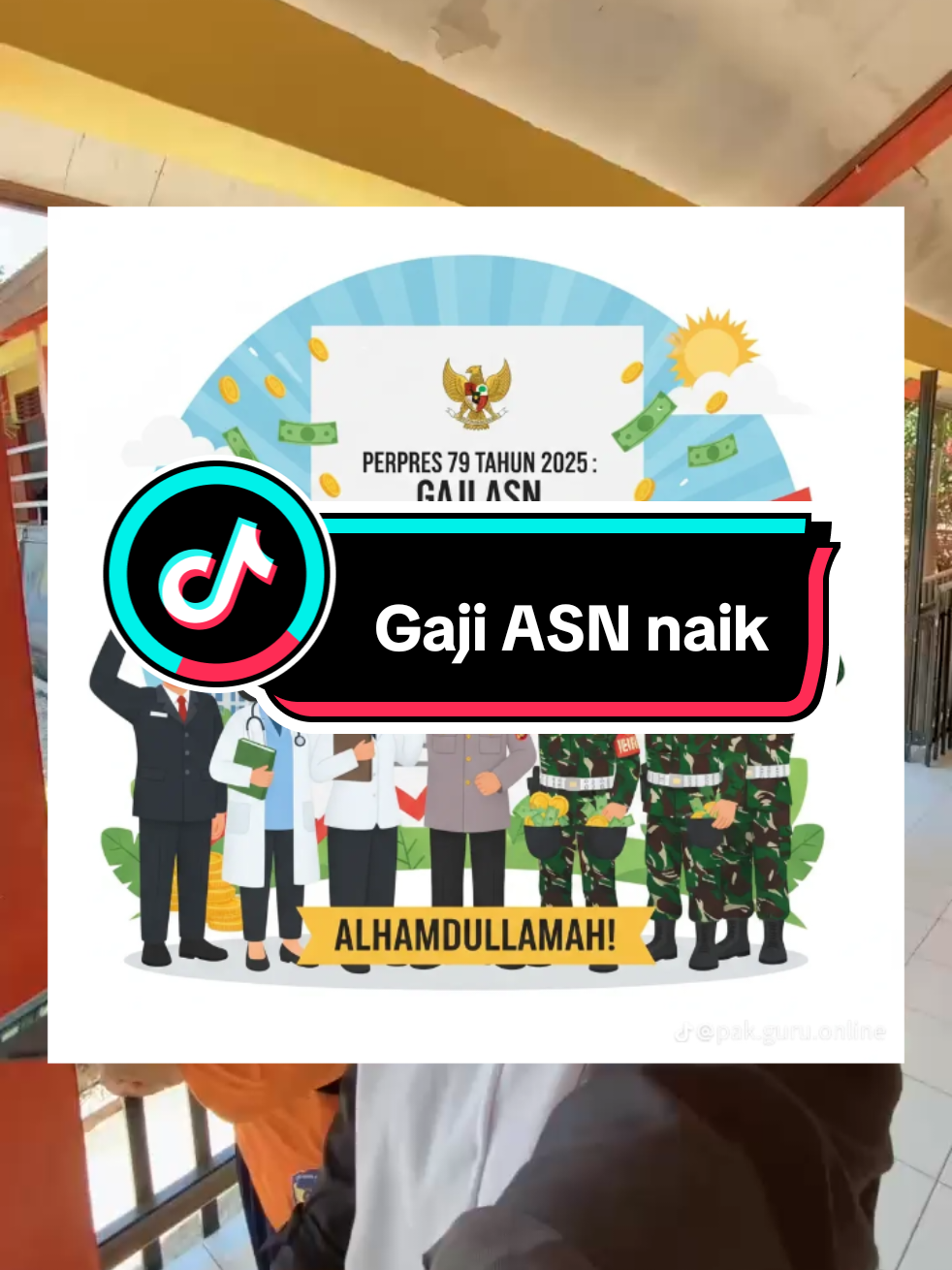 yahhh, kita liat apakah benar akan terealisasi menurut kalian gimana gaes?  #guruasn #asn #tnipolri  #dosen #gajinaik 