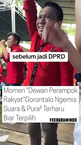 anggota DPRD gorontalo, pengemis yg tak tau diri... #dprdgorontalo 
