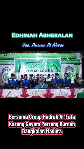 Edhinah Abhekalan - Anwar Al Abror Bersama Group Hadrah Al-Fata Karang Gayam Perreng Burneh Bangkalan Madura. Jangan lupa tonton, like, komen, share, subscribe, channel YouTube kami 👉 : Alabror Annahrawiyah #lagumadura #anwaralabror #edhinahabhekalan 