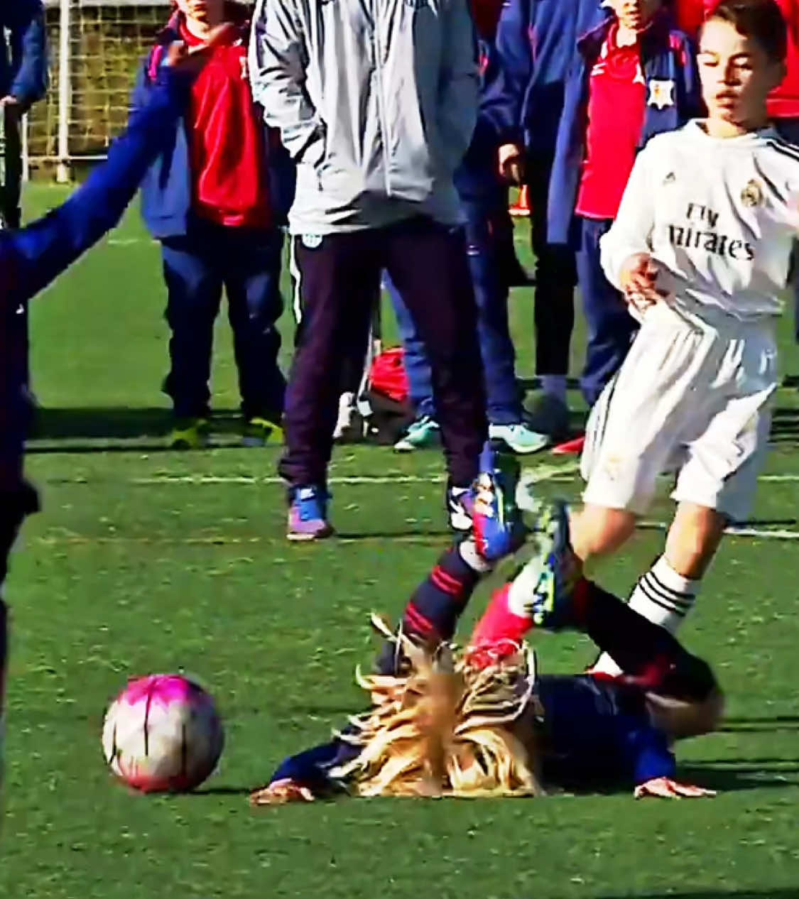 Finale Barca vs Réal jeunes u10 #fcbarcelona #realmadridfc #clasico #football #highlights 