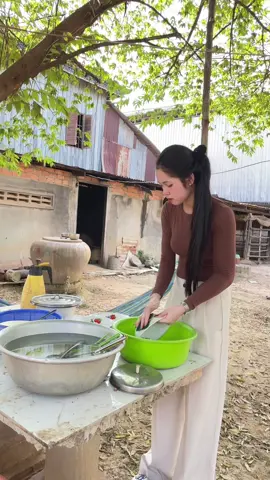 ក្រៅ ពីស្មោះ គឺញុមចេះលាងចាន😒🤍#កូនទី2 