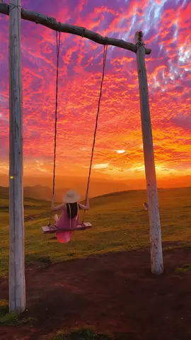 I like the sunset and you.#sunset #fyp 
