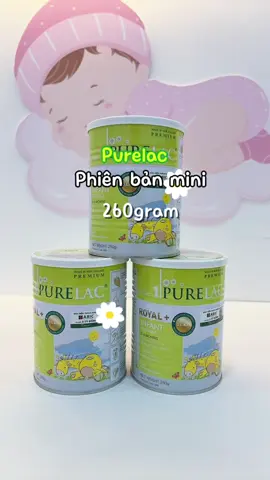 Bản mini này chỉ có số 1 thôi nha các bác 260gr ạ Bác nào muốn dùng thử, mang đi sinh thì tiện vô cùng Cuối cùng hãng cũng nghe dc ý nguyện của em #purelac #suacongthuc 