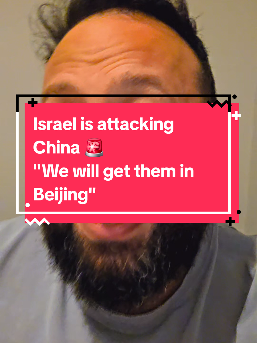 Israel is attacking China 🚨  