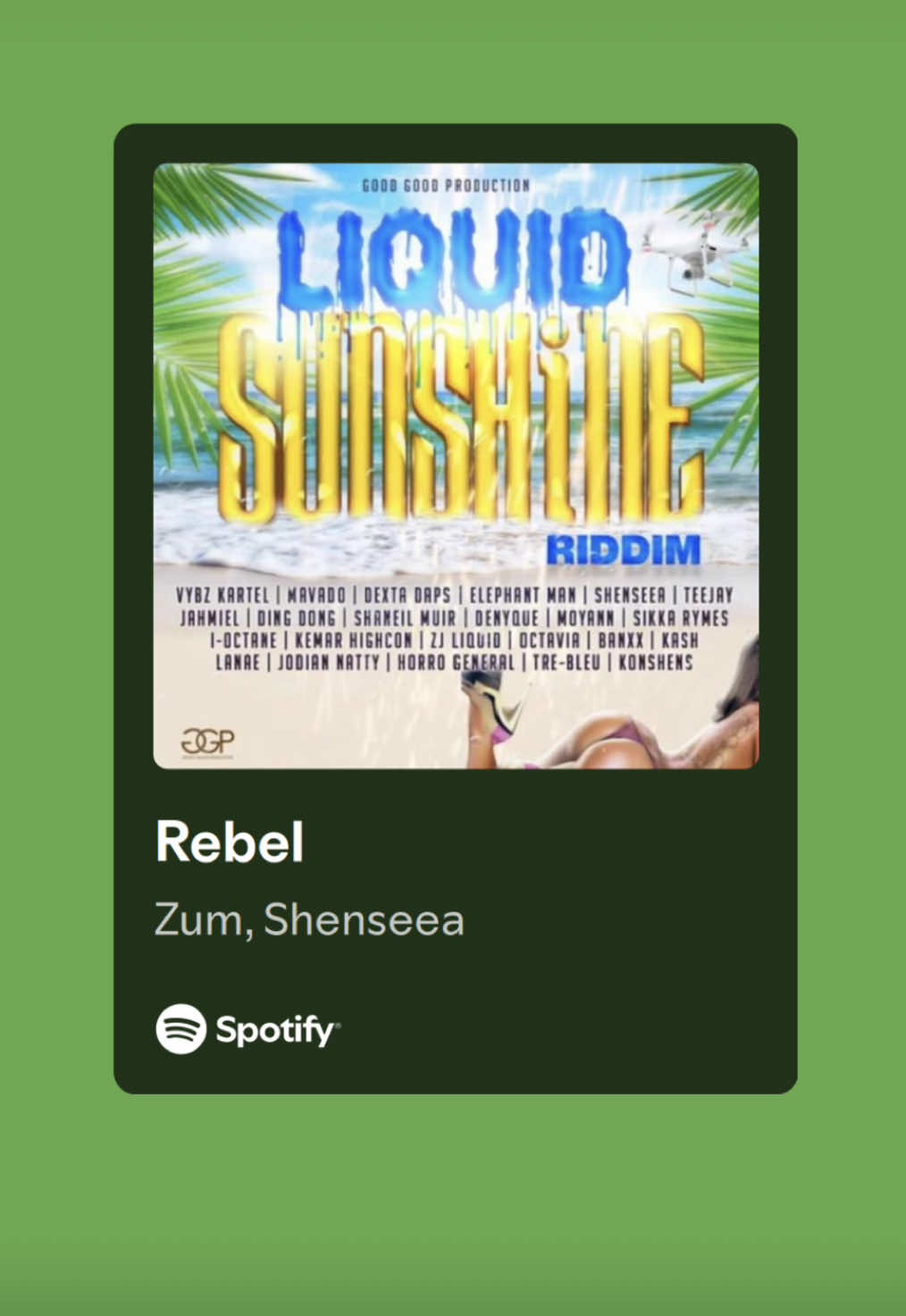 Zum, Shenseea - Rebel #feezlyrics #shenseea #rebel #carribeantiktok #songlyrics 