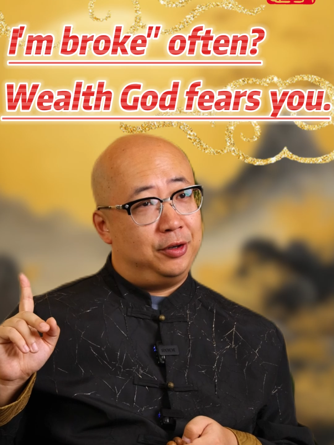 If you say “I’m broke” every day, even the God of Wealth won’t dare come near you.#Goodluck #lucky #Fate #life #Success #destiny #astrology #Wealth #Wealthstrategies #fortune