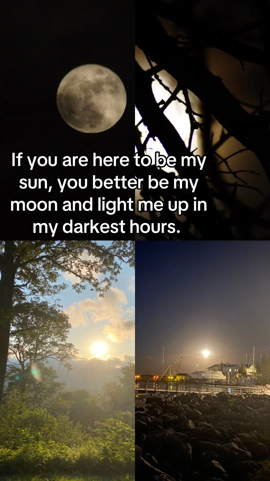 #soulmate #darkesthour #sunshine #moonshine #relationshipgoals 