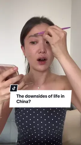 Do my makeup with me while I rant(ish) about China! & this is just MY EXPERIENCE living in one of China’s biggest cities. with every negative there are so many positives about this country 😊 #grwm #cbeauty #lifeinchina #livinginchina #rant 