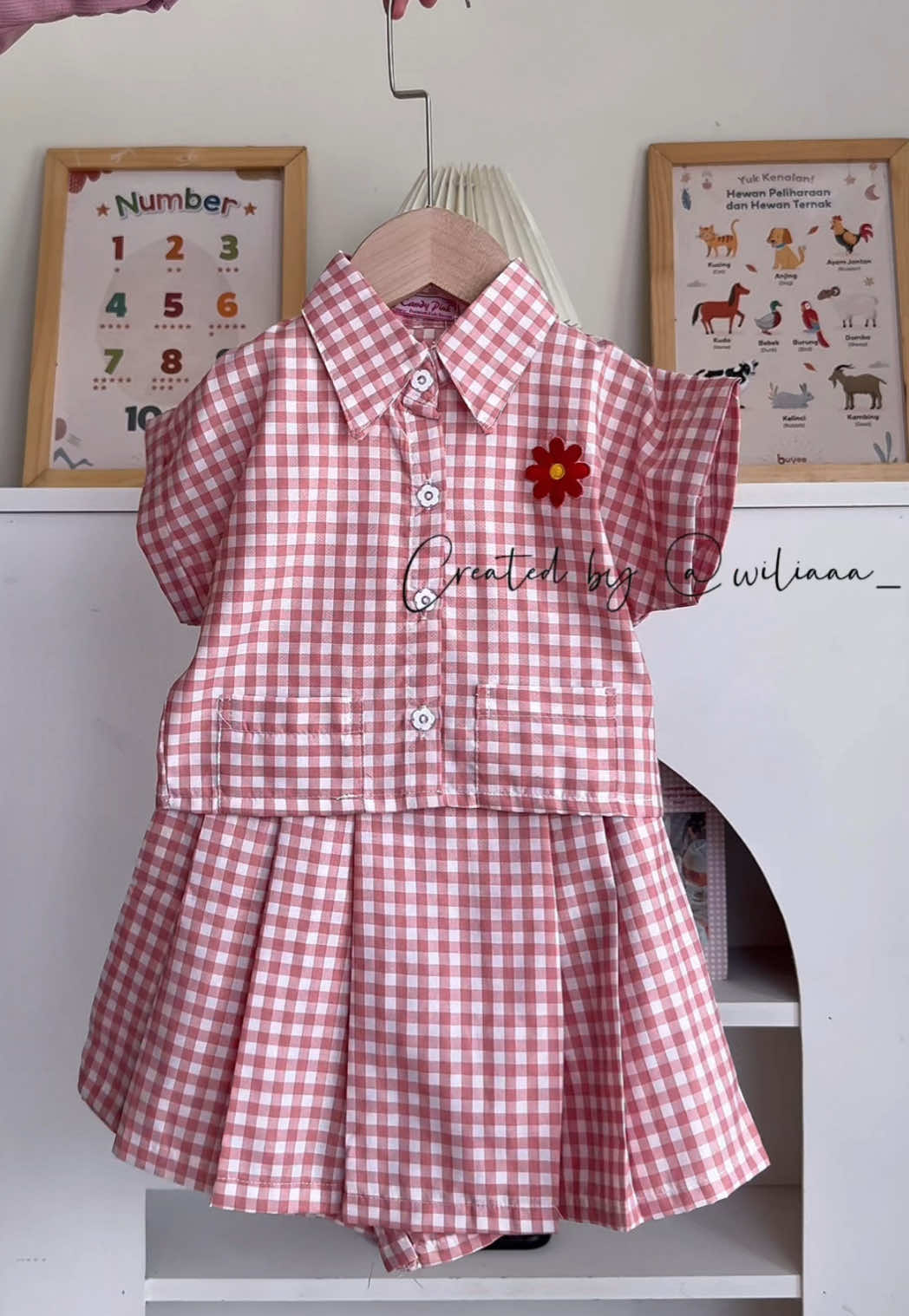 Outfit anak lucu 💕🎀 #setelananak #setelan #setelananakmurah 