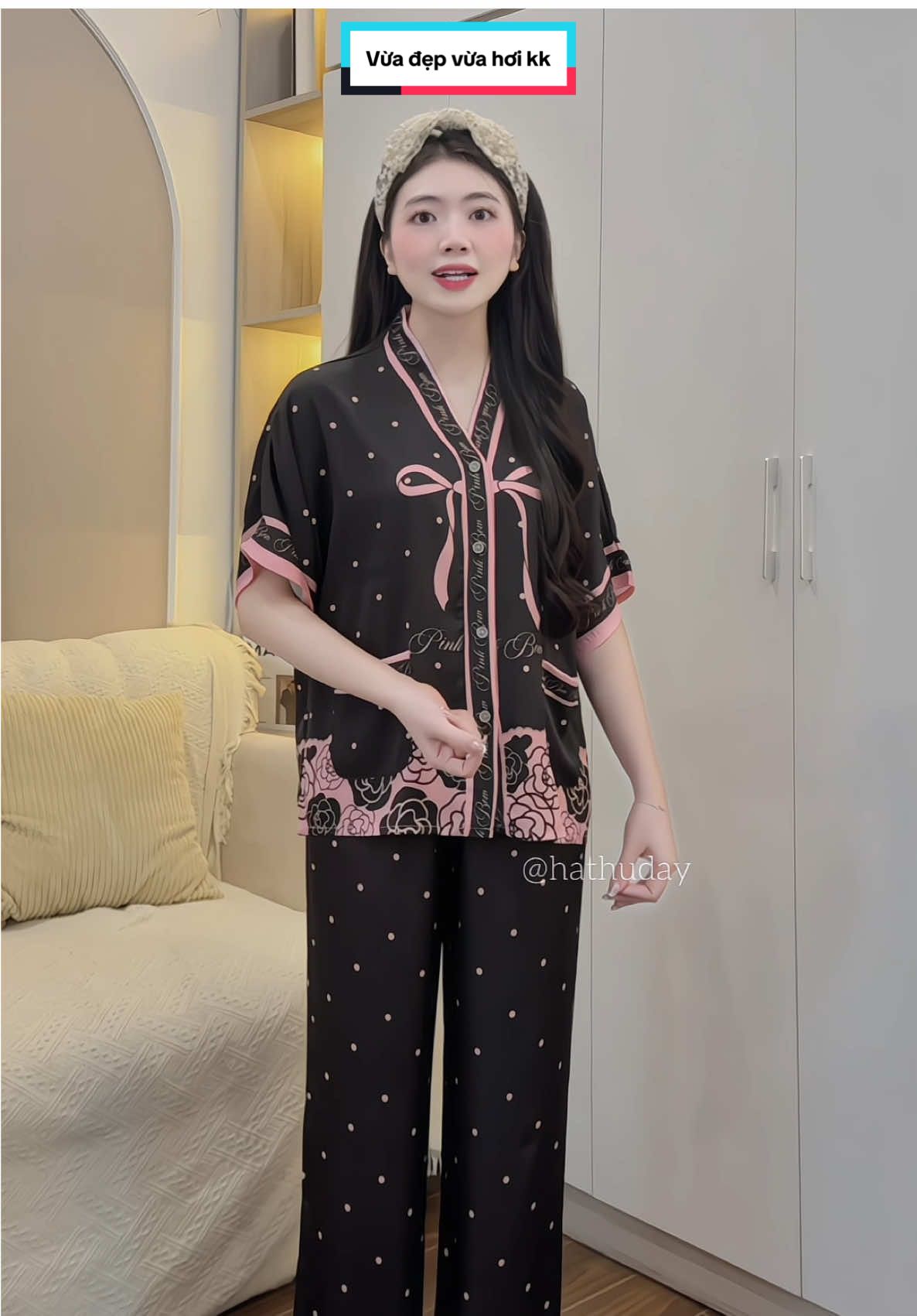 Bộ Đồ Ngủ TNQD Cánh Dơi #hathuday #pijama #domacnha #bomacnha 