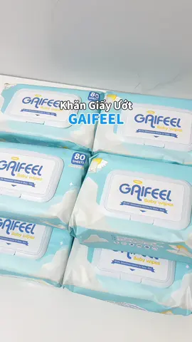 Khăn ướt GAIFEEL, an toàn cho làn da em bé ☺️🩵✨ #xuhuong #viral #khanuot #khanuotkhongmui #khanuotgaifeel 