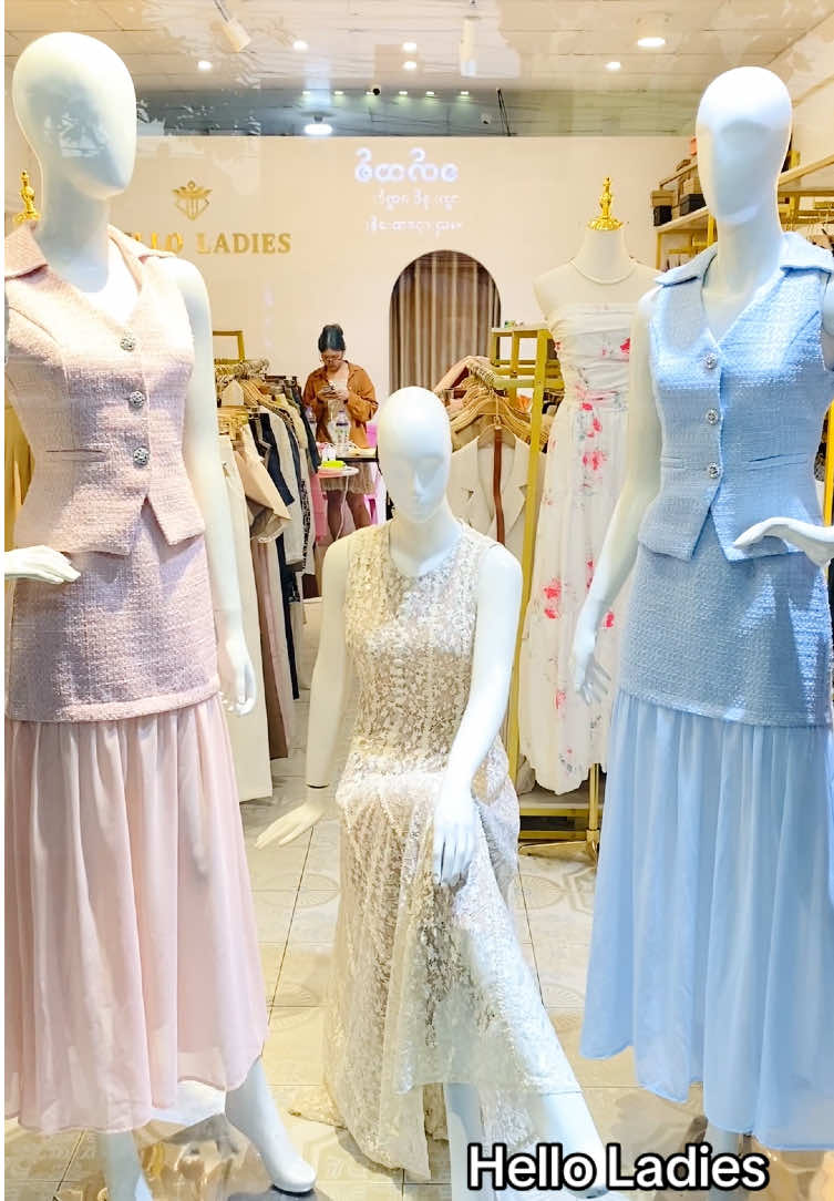 Size-(S M L Xl) New arrivals Designs အသစ်တွေဆိုင်မှာထပ်ရောက်ထားပြီနော်(Viber 0️⃣9️⃣7️⃣7️⃣5️⃣1️⃣1️⃣4️⃣2️⃣5️⃣3️⃣)#bkk #luxury #Instock now #tiktokmyanmar #readytowear 