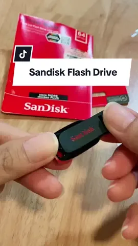 Sandisk แฟรชไดร์ฟ รุ่น USB Cruzer Blade ขนาดเล็ก ดีไซน์เก๋และกะทัดรัด ง่ายต่อ การสำรองข้อมูล, ถ่ายโอน และแชร์ไฟล์ของคุณ #sandisk #flashdrive #แฟลชไดร์ฟ 