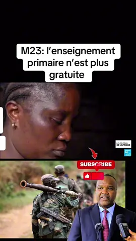 Une libération au goût de servitudes. Le M23 impose un frais pour l’enseignement primaire qui a été déclaré gratuit sur l’étendu du pays #pourtoi #goma #bukavu #M23 #videoviralitiktok 