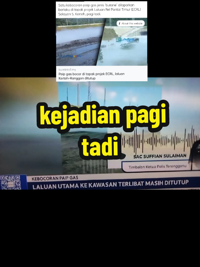 keadaan terkawal.... #paipbocor #buletintv3 