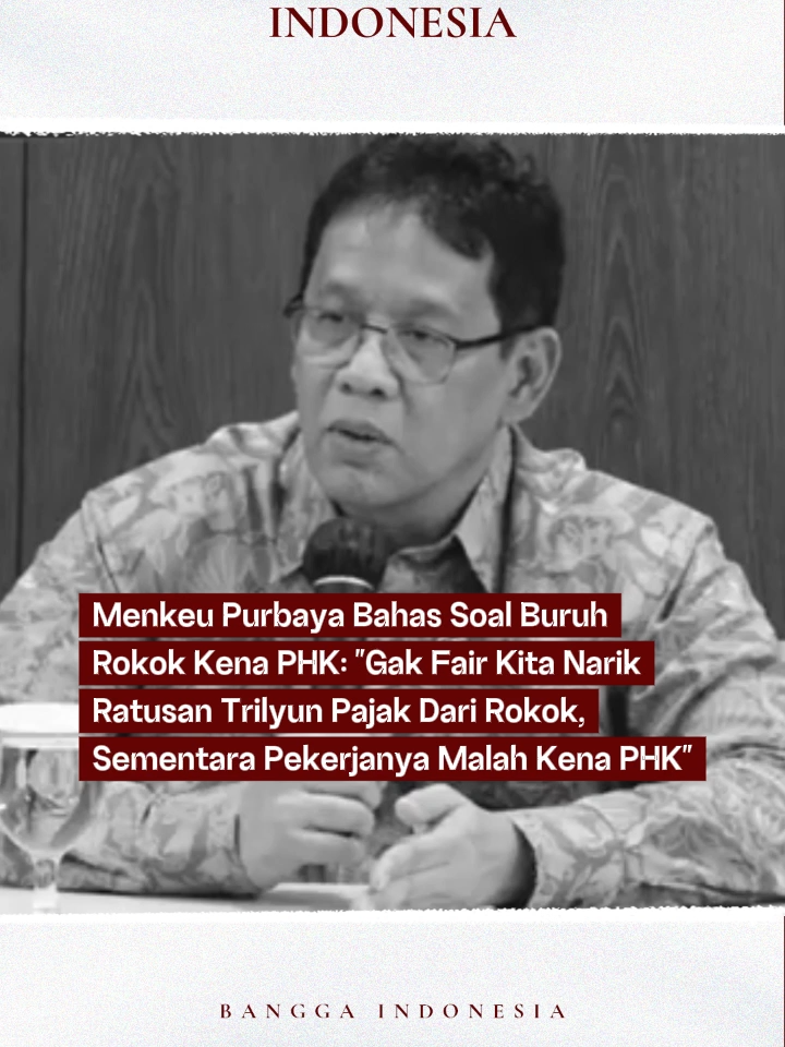 #Menkeu #Purbaya bahas soal buruh rokok yang kena PHK: 