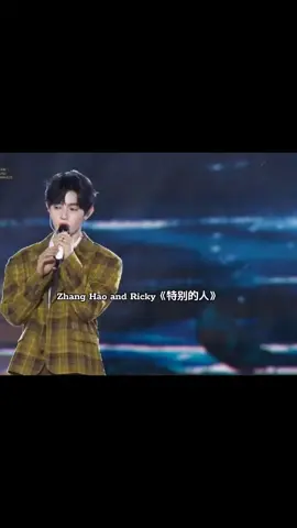 Zhang Hao and Ricky 《特别的人》for TMA #zhanghao #ricky #zerobaseone #zb1edit #fyp 