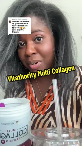 Replying to @RiRi This collagen tastes pretty good and has helped me so much! #collagen #hair #perimenopausesupport #supplementsforwomen #collagenpeptides 
