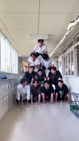 卒アルにこれ載るのってマ？#07 #fyp #fypシ #組体操 #卒業 